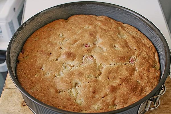 Rhubarb Cake Dorothee