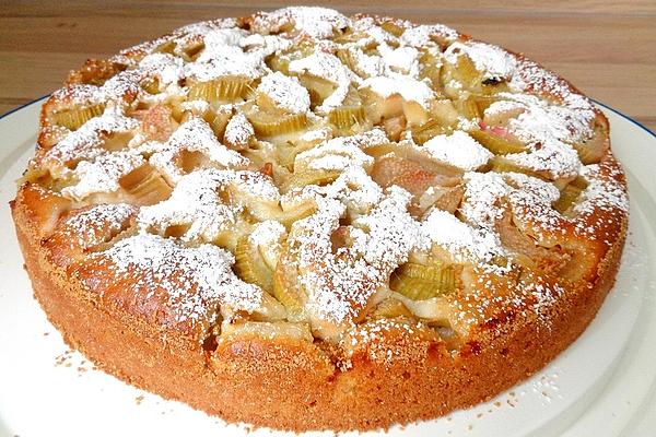 Rhubarb Cake with Difference