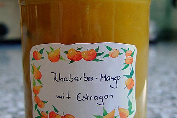 Rhubarb-Mango Jam