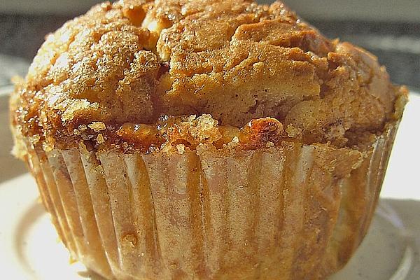 Rhubarb – Marzipan – Muffin with Cinnamon Crust