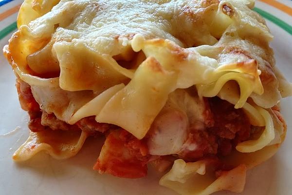Ribbon Noodle Lasagna