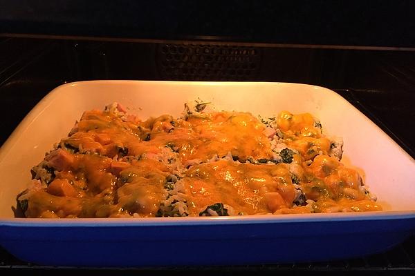 Rice and Spinach Casserole