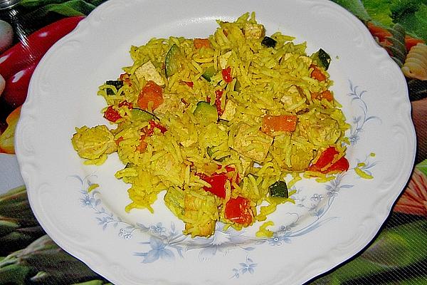 Rice Casserole with Tofu