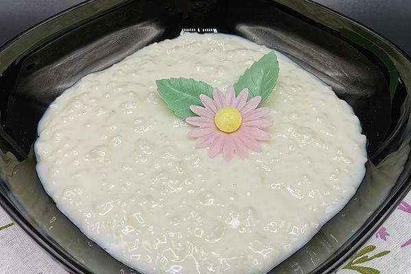 Rice Pudding (basic Recipe)