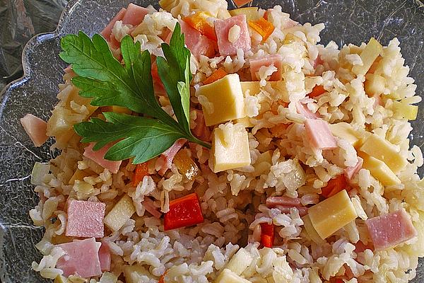 Rice Salad with Apples