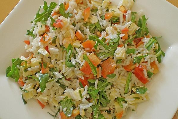 Rice Salad with Rocket