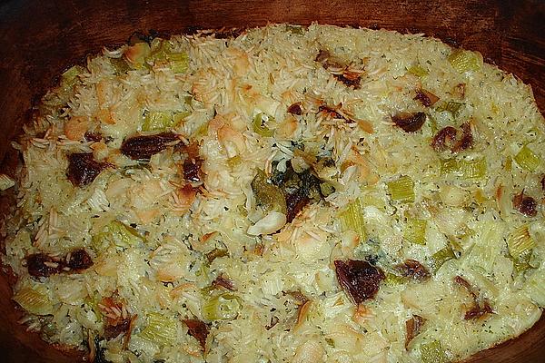 Rice with Pumpkin and Spinach from Römertopf