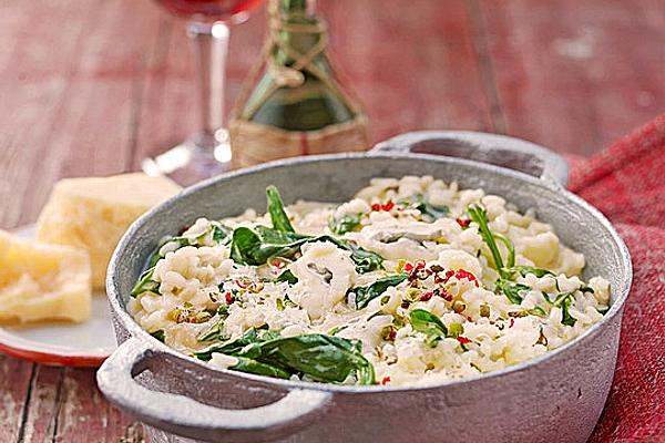Risotto with Spinach and Gorgonzola