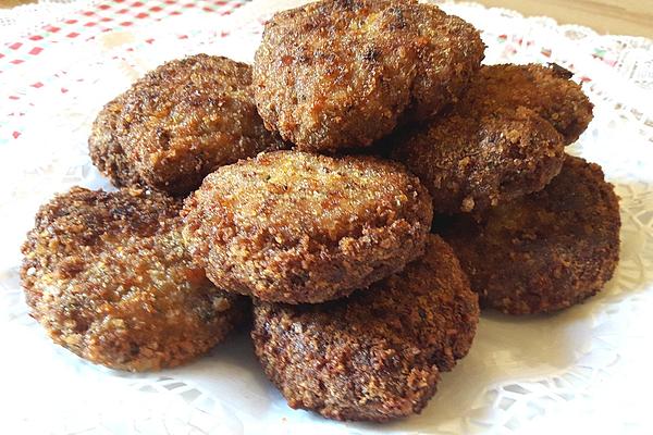 Roast Patties with Grated Cheese