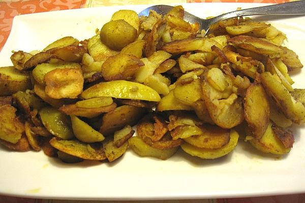 Roasted Potatoes Great-grandmother`s Style