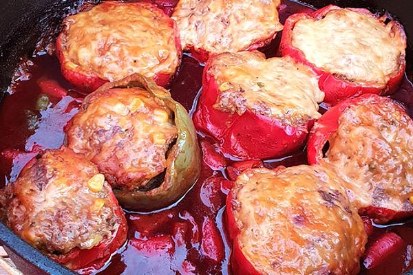Roberts Stuffed Peppers from Dutch Oven