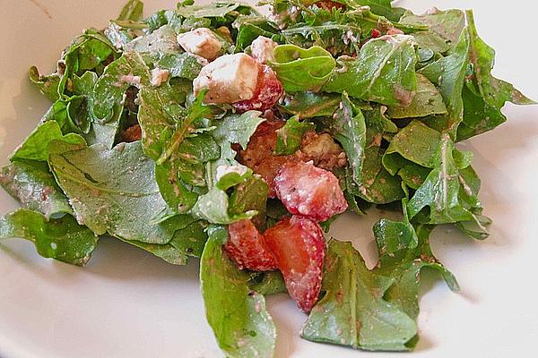 Rocket and Strawberry Salad with Feta