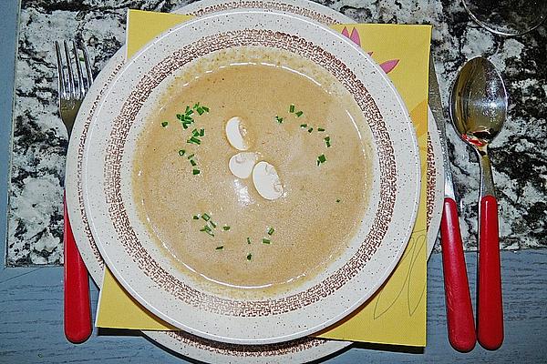 Rosemary – Cream Soup with Mushrooms
