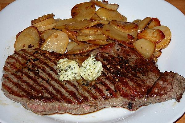 Rump Steak with Fried Potatoes