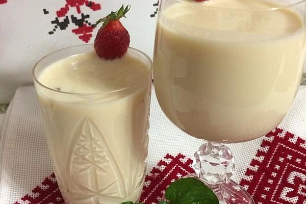 Ryashanka – Drinking Yogurt Made from Baked Milk
