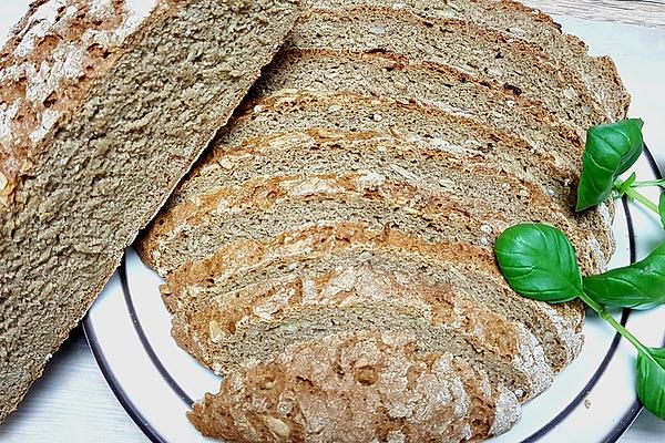 Rye Bread with Sunflower Seeds