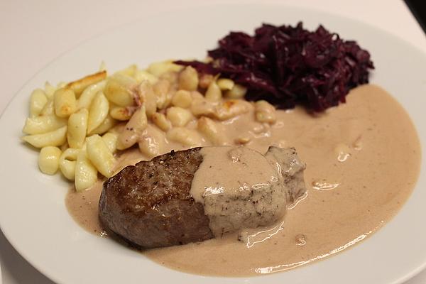 Saddle Of Hare Fillet in Cranberry Cream
