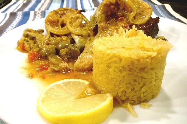 Saffron Rice with Sherry