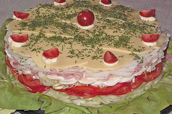 Salad Cake À La Kerstin