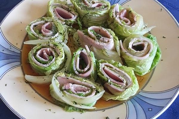 Salad – Ham – Rolls