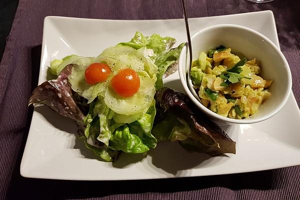 Salad Sauce with Raw Eggs