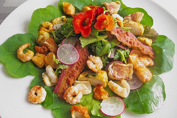 Salade Van Het Huis – Belgian Seafood Salad