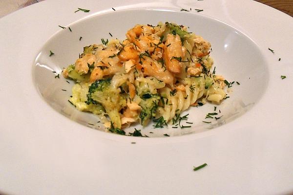 Salmon and Broccoli Casserole with Asian Touch