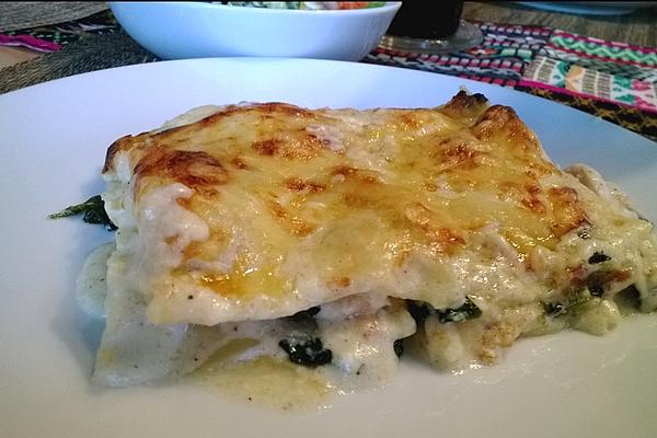 Salmon and Spinach Lasagne