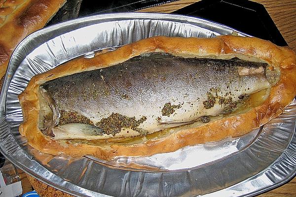Salmon Cooked in Salted Batter