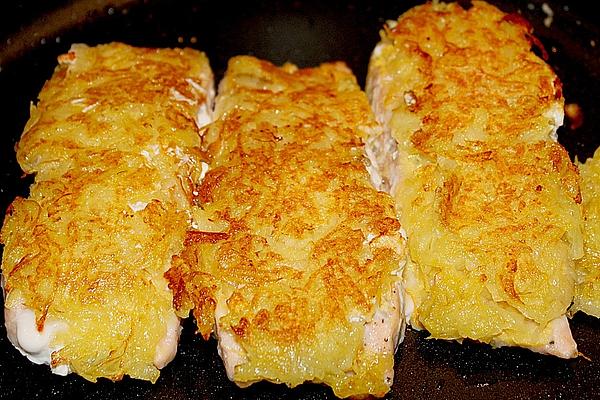 Salmon in Hash Browns