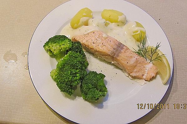 Salmon in Steamer