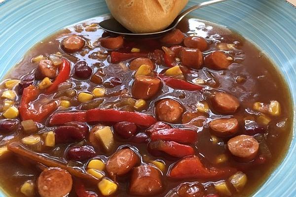 Sausage Goulash with Paprika