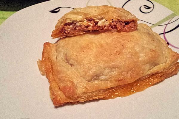 Savory Filled Puff Pastry