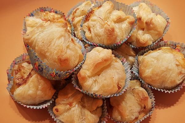 Savory Puff Pastry Muffins