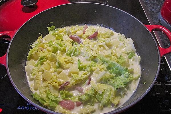 Savoy Cabbage – Coconut – Curry – Soup