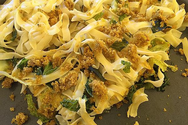 Savoy Cabbage Noodles from Tray