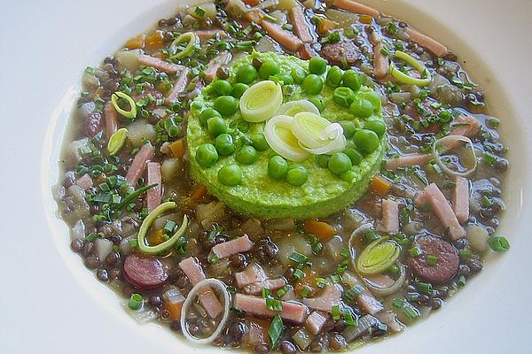 Schrats Pea and Lentil Stew