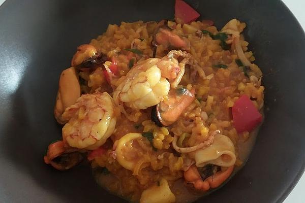 Seafood Paella