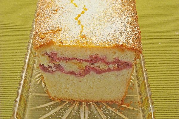 Semolina Cake with Raspberries