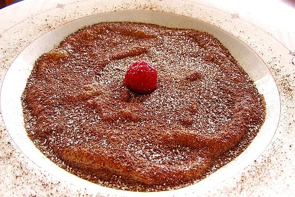 Semolina Porridge with Chocolate Cinnamon