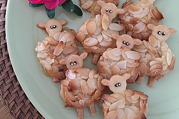 Sheep Biscuits for Easter