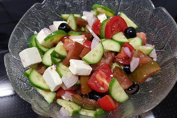 Sheep Cheese Salad