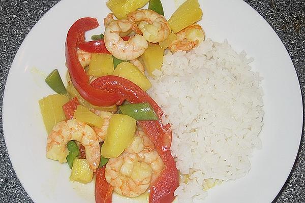 Shrimp – Pineapple – Curry