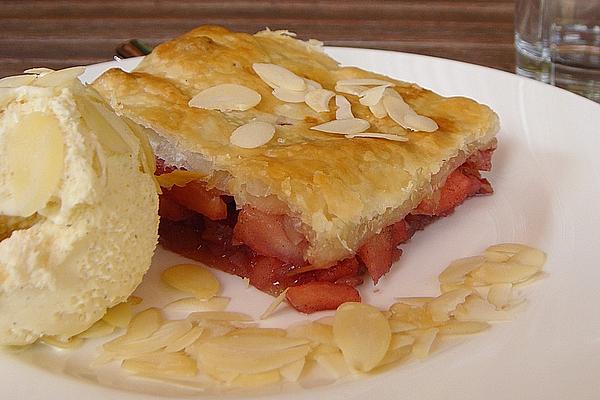 Simple Apple and Cherry Strudel