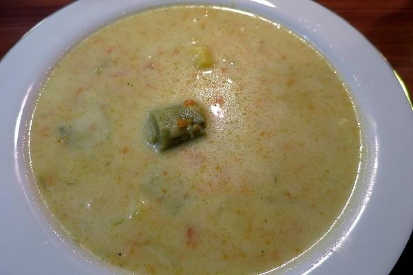 Simple Creamy Potato and Leek Soup