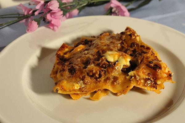 Simple Lasagna Bolognese