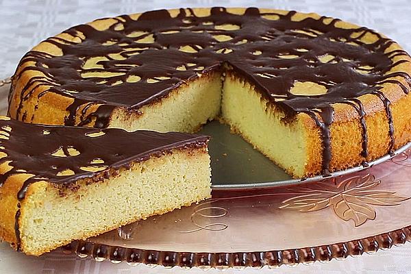 Simple Marzipan Cake with Two Ingredients