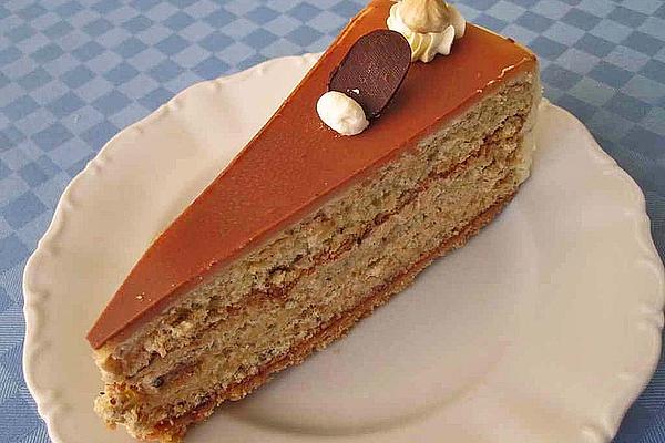 Simple Sponge Cake with Nuts and Cocoa