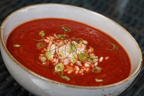 Simple Tomato Soup with Rice