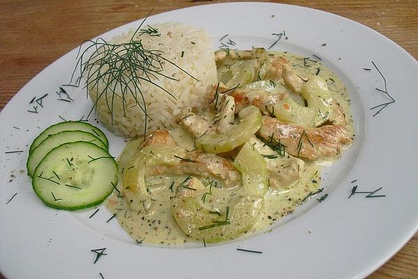 Sliced ​​meat with Dill